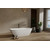 Ванна каменная Abber Stein 165x70 см AS9632, белый матовый фото 9