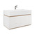 Тумба подвесная с раковиной Jorno Filoro 90 см Fil.01.90/P/W/JR, белый фото 