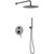Душевая система для душа Abber Emotion AF8818NG, никель фото 
