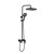 Душевая стойка EvaGold Richard EG400043, чёрный -  Душевая стойка EvaGold Richard EG400043, чёрный фото
