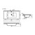 Тумба подвесная с раковиной Sancos Libra 90 см LB90W (раковина Element CN7002) - 7 Тумба подвесная с раковиной Sancos Libra 90 см LB90W (раковина Element CN7002) фото 7