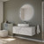 Тумба подвесная с раковиной Sancos Stone 120 см ST120SV, Statuario white - 5 Тумба подвесная с раковиной Sancos Stone 120 см ST120SV, Statuario white фото 5