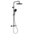 Душевая стойка с термостатом Sancos Etna SC9007GG, вороненая сталь -  Душевая стойка с термостатом Sancos Etna SC9007GG, вороненая сталь фото