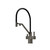 Смеситель для кухни Sancos Loro SC4007GG, вороненая сталь/чёрный фото 