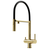 Смеситель для кухни Sancos Imola SC4010ZG, полированное золото фото 