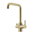 Смеситель для кухни Sancos Vela SC4013BG, брашированное золото фото 