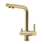 Смеситель для кухни Sancos Foster SC4014ZG, полированное золото фото 