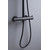 Душевая стойка с термостатом Allen Brau Fantasy 5.11001-31, чёрный матовый фото 6