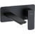 Смеситель для раковины настенный Allen Brau Infinity 5.21003-31 (со скрытой частью) чёрный матовый фото 
