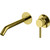 Смеситель для раковины настенный Allen Brau Priority 5.31A03-GB (со скрытой частью) золото фото 