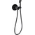 Набор для гигиенического душа с термостатом Allen Brau Thermo Rund 5.60001-31, чёрный матовый фото 2