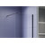Душевая перегородка Aquatek Walk in 140 см AQ.WI.140.1BL (стекло 8 мм) с кронштейном в комплекте, чёрный матовый/прозрачное фото 2