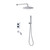 Душевая система для ванны с термостатом Allen Brau Priority 5.31014-00 фото 