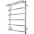 Полотенцесушитель водяной Тругор Идеал ПМ1 с полкой и боковым подводом П6 500х800 мм R (м/о 500 мм) 00-00026993 фото 