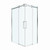 Душевое ограждение BelBagno 120x90 см MARINO-2-AH-2-120/90-C-CR, хром/прозрачное фото 5