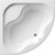 Ванна акриловая Ravak Gentiana 140x140 см CF01000000, Размер - мм: 1400х1400 -  Ванна акриловая Ravak Gentiana 140x140 см CF01000000, Размер - мм: 1400х1400 фото