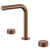 Смеситель для раковины Boheme Stick 152-BRB.4, брашированная бронза фото 