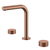 Смеситель для раковины Boheme Stick 152-CB.2, брашированная медь фото 