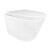 Унитаз подвесной безободковый Azario SONGO AZ-5180T-WHT с тонкой крышкой микролифт (система смыва Торнадо) фото 2