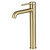 Смеситель для раковины высокий Gappo G06-3 G1006-23, золото сатин, Цвет производителя: золото сатин фото 