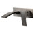 Смеситель для раковины настенный Gappo G07-9 G1007-29, оружейная сталь, Цвет производителя: оружейная сталь фото 