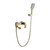 Смеситель для ванны с душевым гарнитуром Gappo G3207-3, золото фото 