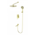 Душевая система для ванны Wonzon & Woghand Frame WW-88939010-BG, золото брашированное фото 
