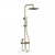 Душевая стойка с термостатом Wonzon & Woghand WW-B3310-BG, золото брашированное фото 