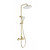 Душевая стойка с термостатом Wonzon & Woghand Solid WW-C3011-A-BG, золото брашированное фото 
