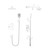 Душевая система для ванны Wonzon & Woghand Fit WW-88939009A-CR фото 2