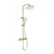 Душевая стойка с термостатом Wonzon & Woghand Neo WW-B3045-A-BG, золото брашированное фото 