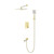 Душевая система для ванны Wonzon & Woghand Flex WW-88939072-BG, золото брашированное фото 
