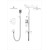 Душевая система для ванны Wonzon & Woghand Diamond WW-88939011-CR фото 2