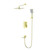 Душевая система для ванны Wonzon & Woghand Diamond WW-88939011-BG, золото брашированное фото 