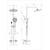 Душевая стойка с термостатом Wonzon & Woghand Muse WW-B4113-CR фото 2