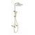 Душевая стойка с термостатом Wonzon & Woghand WW-B3099-A-BG, золото брашированное фото 