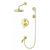 Душевая система для ванны Wonzon & Woghand Steam WW-88939008-BG, золото брашированное фото 
