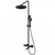 Душевая стойка с термостатом Wonzon & Woghand WW-88739902-MB, чёрный матовый фото 