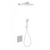 Душевая система для душа с термостатом Wonzon & Woghand WW-B4003-MW, белый матовый фото 