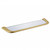 Стеклянная полка Abber Nord AA1555G 50 см, цвет золото матовое фото 