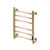 Полотенцесушитель электрический Veconi Barro-A П6 500x600 мм B6050G-A, золото матовое фото 