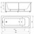 Ванна акриловая Azario Bella 130x70 см AV.0020130 фото 9