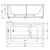 Ванна акриловая Azario Bella 140x70 см AV.0020140 фото 9