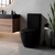 Унитаз-компакт безободковый Azario Cobalt-Black AZ-6089A-MB с быстросъемным сиденьем микролифт (система смыва Торнадо) чёрный матовый фото 11