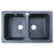 Кухонная мойка Azario Alba CS00105217, чёрный фото 