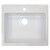 Кухонная мойка Azario Onda CS00105221, белый фото 