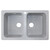 Кухонная мойка Azario Alba CS00105219, серый фото 