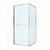 Душевое ограждение Cezares Lux 90x100 см LUX-AH-FS-1-90/100-C-CR, хром/прозрачное фото 6