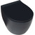Унитаз подвесной безободковый Allen Brau Fantasy 4.11004.31 с тонкой крышкой микролифт, чёрный матовый фото 5