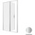 Душевая дверь Allen Brau Priority 120 см 3.31008.BA, серебро браш/прозрачное фото 10